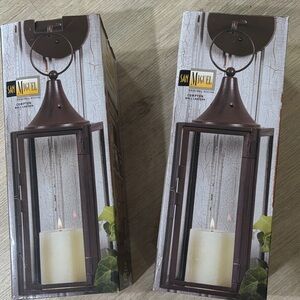 2 for 20$ Bronze Lantern Candle Holder